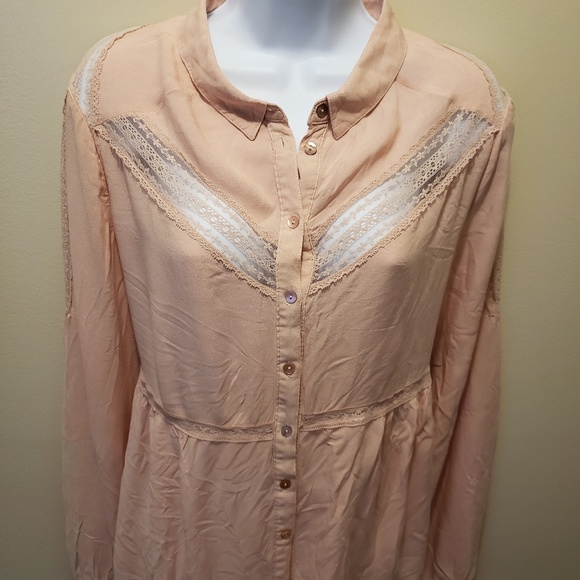 Free people blouse size L - Picture 2 of 8